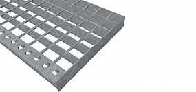 Schodiskové podesty SP-34/38-30/2 - oceľ-čierna -  900x250